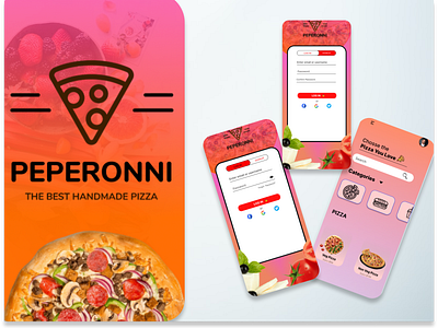 Peperonni App branding ui