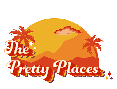 The Pretty Places design graphic design illustration