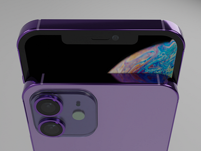iPhone 12 mini 3D model with all colors 3d 3d art blender blender model design electronics illustration macbook pro pro