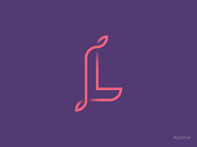 #typehue L 2017 challenge design l letter type typehue typehuepurist typography