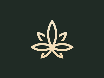 Cannabis design icon logo marijuana marijuana logo pot logo symbol weed weed logo