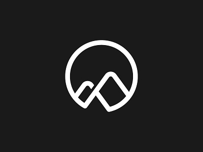 Mountains (Sold) design icon logo mountain mountain logo mountain symbol symbol