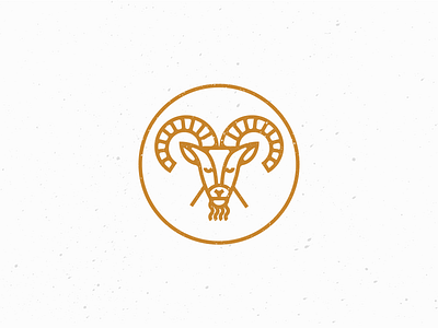 Goat Logo animal animal character brand design goat icon identity logo mark seal symbol