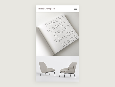 Arnau-Reyna Studio Homepage branding design flat minimal ui ux