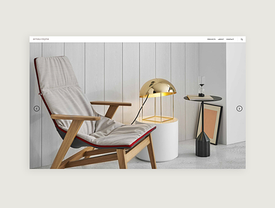 Arnau-Reyna Studio Homepage branding design flat ui ux