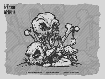 Skull and Hourglass art character graphic hourglass illustration skull vector