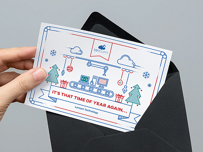 Christmas Card2017 card christmas design lancom