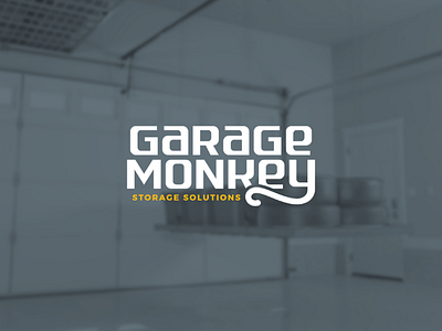 Garage Monkey design garage identity logo monkey virginia