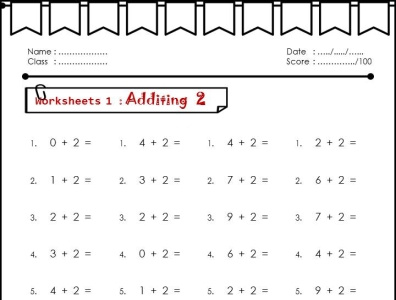 math addition worksheets