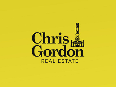 Chris Gordon Logo branding business card design logo
