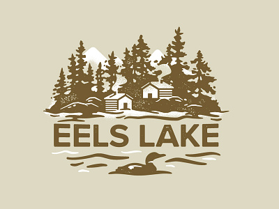 Eels Lake design illustration