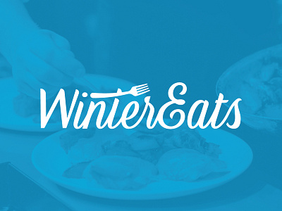 WinterEats Logo branding design food logo winter