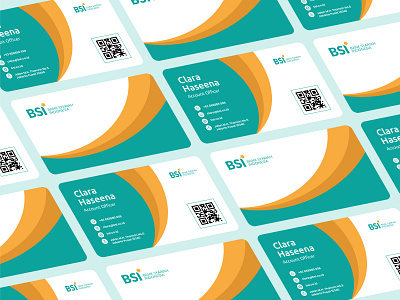 BSI Business Card branding business branding business card business design card card design graphic design redesign