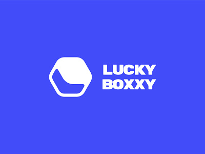 LUCKY BOXXY LOGO branding logo logo design