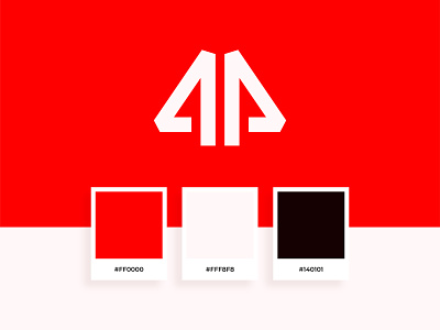 AP LOGO | Color Palette graphic design logo logo branding logo design logo monogram loto text monogram