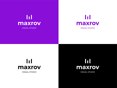 maxrov logo | visual studio branding company branding designer logo logo logo design logo designers