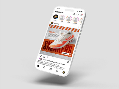 Social Media Design | Sneakers feed feeds graphic design isntagram social media social media design