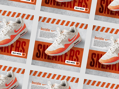 Social Media Design | Sneakers feed feeds instagram instagram design post social media social media psot
