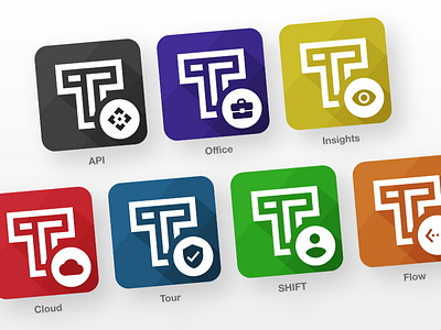 TrackTik App Logos app icons logo products tracktik