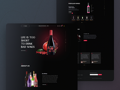 Wine Landing Page