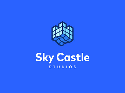 SkyCastle Logo branding identity logo