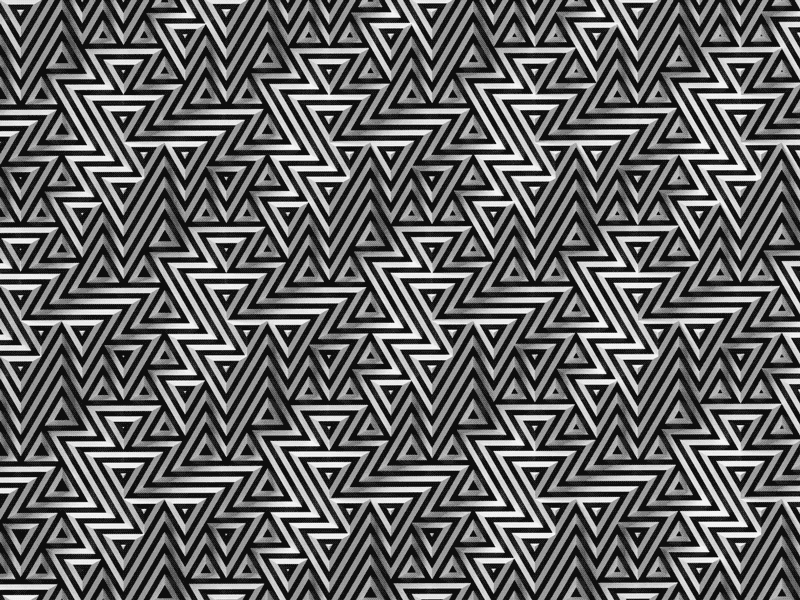 Try Angles 3d abstract black and white blender design lines loop optical illusion striped trippy