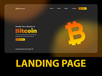Bitcoin Mining Page 3d app branding d design graphic design illustration logo motion graphics typography ui ux vector