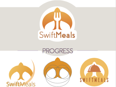 SwiftMeals Logo branding design logo