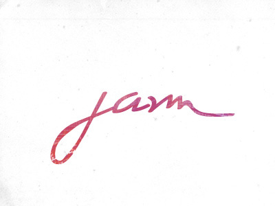 Jam jam logo logo design neon pink