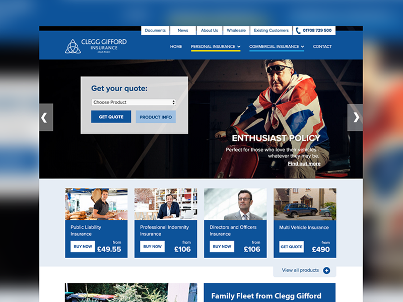 Clegg Gifford Insurance Company by Barbara Rodeghiero on Dribbble