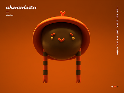 Mr. White c4d character 3d 3dcharacter c4d character cinema4d cute family render vray vrayforc4d