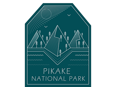 National Park badge #dailylogochallenge