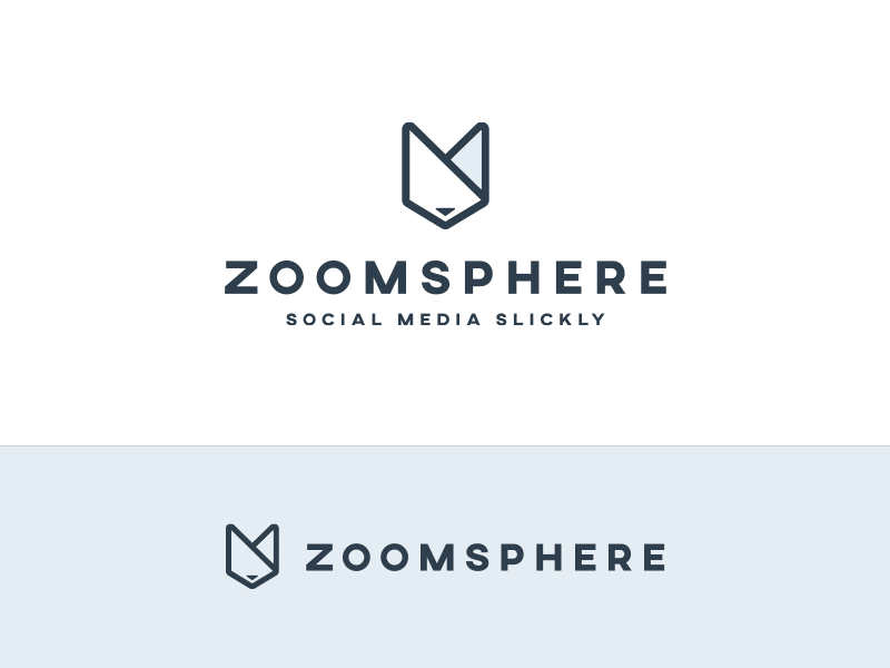 Zoomsphere - Final Logo and mascot brand fox logo mascot zoomsphere