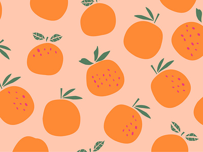 -tangerines- design fruit illustration