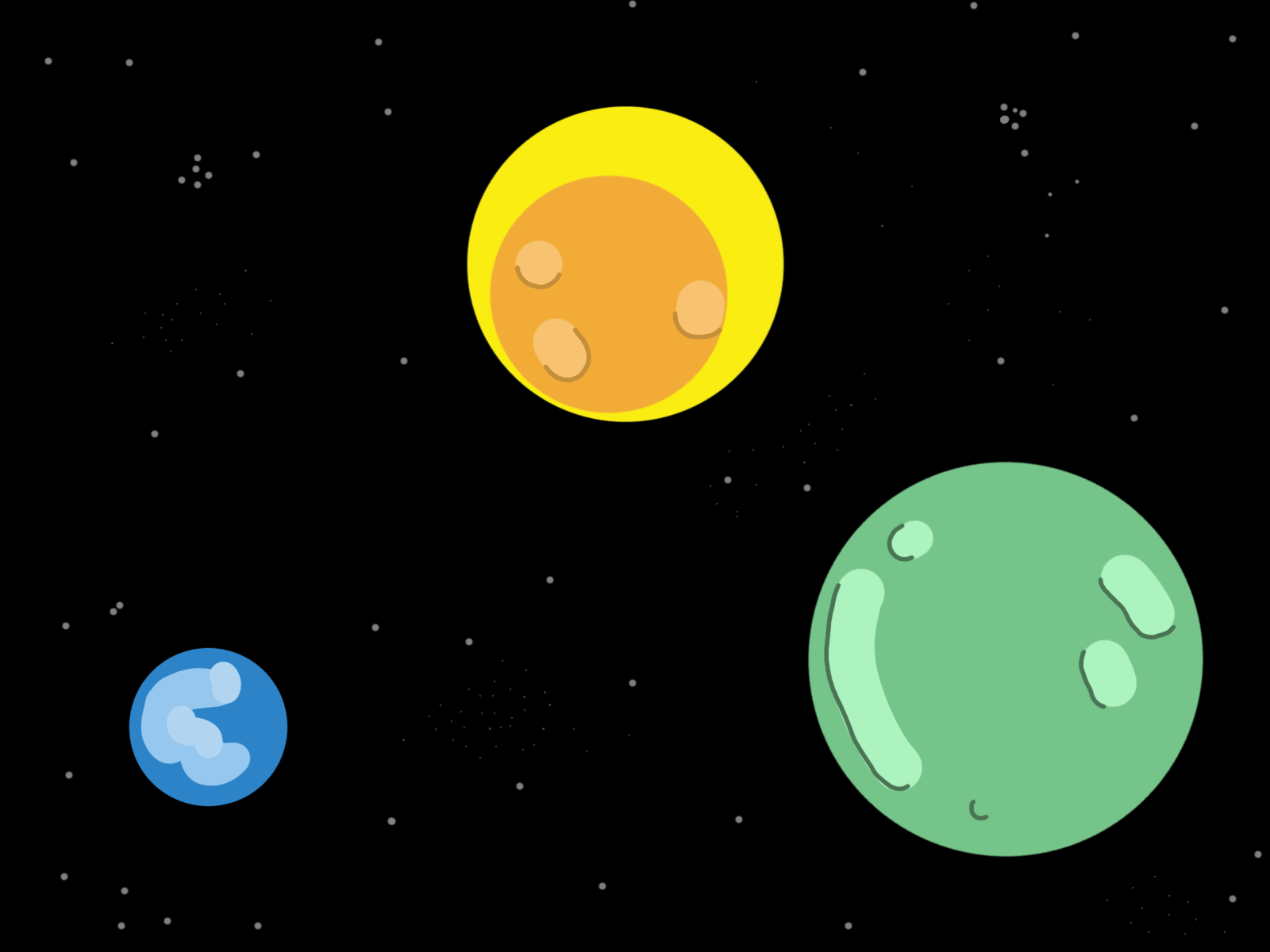 Planets #funGIF fun gif graphic design illustration