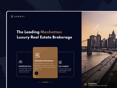 Landing Page - Web Design concept design design header header design idea interface realestate ui uidesign uiux web design agency website website concept