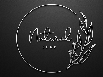 Natural Shop Logo Design