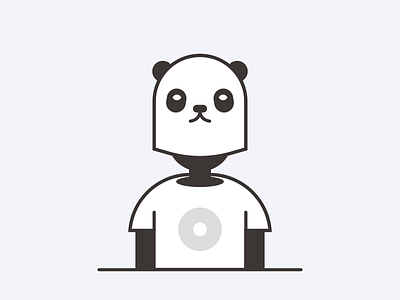 panda illustration panda