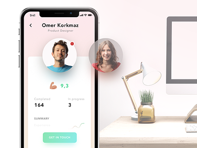 Hire Freelancers and Get Freelance Jobs app flat freelance iphone x job mobile remote sketch