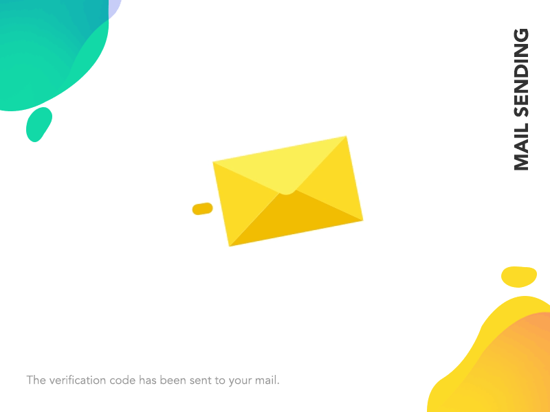 Mail Sending Icon Animation