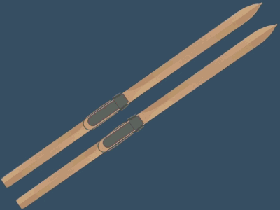 Skis animated 01