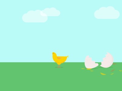 Running Chick animation chick chicken cute gif running
