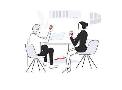 prototype drinking design discussion drinking illustration illustrator isometry prototype ui web