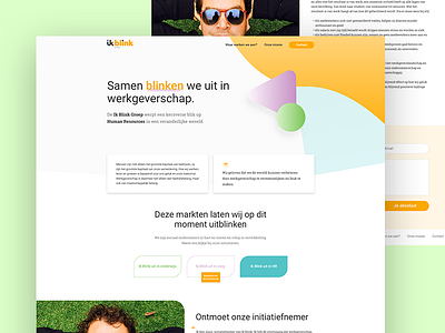 Ik Blink - Group agency clean css design digital html minimal website