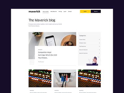 Maverick Blog