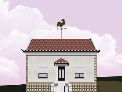 Cute vector house