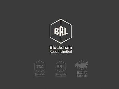 Logo for Blockchain Russia Limited LTD design idea inspiration logo logo portfolio logofolio logotype