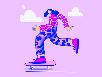 🛹 art artist artwork branding design digitalart graphic design illustration illustrator procreate ui ux