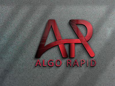 Algo Rapid graphic design graphic designer logo logo design minimalist logo modern logo