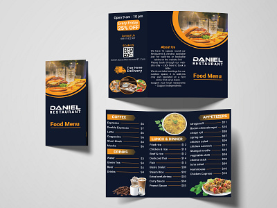 Restaurant menu design